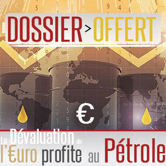 La dévaluation de l'euro profite au pétrole