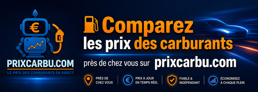 PrixCarbu, comparateur interactif des prix des carburants en France pour trouver les stations-service les moins chères